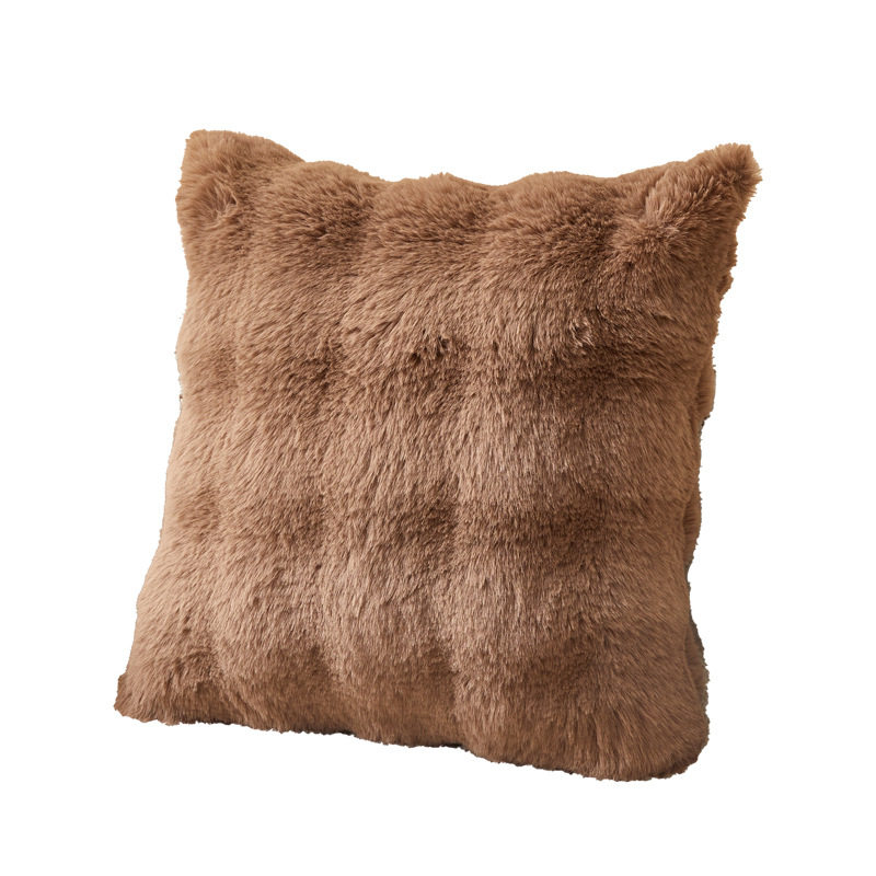 ins风托斯卡纳泡泡兔毛绒抱枕套客厅沙发卧室床头靠垫靠枕套家居,淘宝优惠券,粉丝福利购,淘宝优惠卷