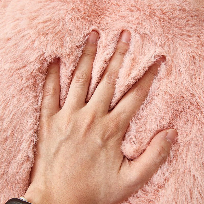 ins风托斯卡纳泡泡兔毛绒抱枕套客厅沙发卧室床头靠垫靠枕套家居,淘宝优惠券,粉丝福利购,淘宝优惠卷