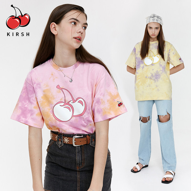 kirsh2020年春夏新款大樱桃t恤 kirsh海外T恤