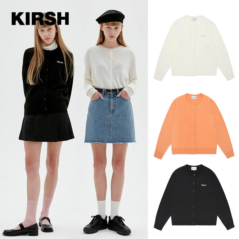 kirsh20年秋冬大樱桃针织外套开衫 kirsh海外毛针织衫