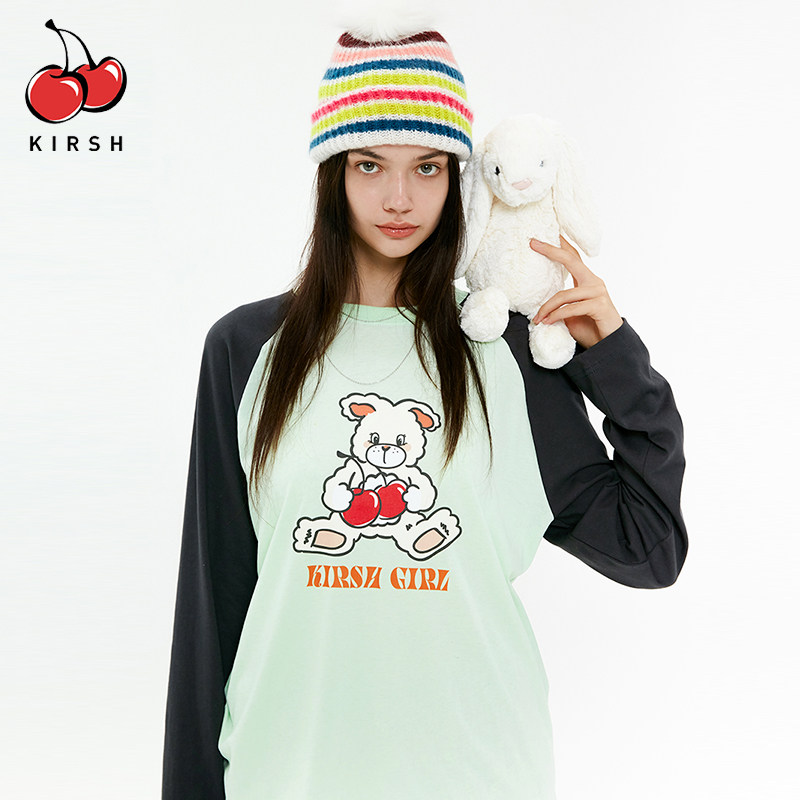 kirsh2020年秋冬新款大樱桃卫衣 kirsh海外T恤