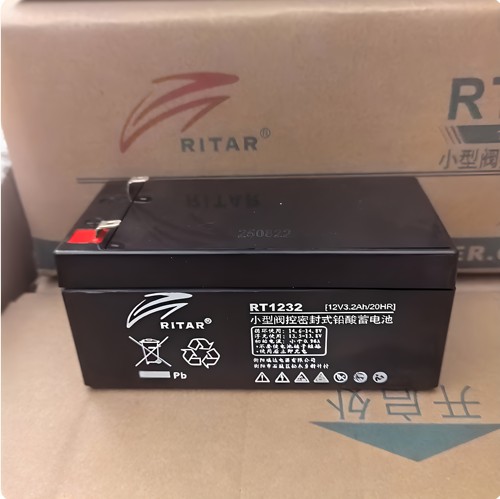 RITAR瑞达RT1270 1290 12120H 12V7AH3.2A5A9A12AH迅达电梯蓄电池 - 图0