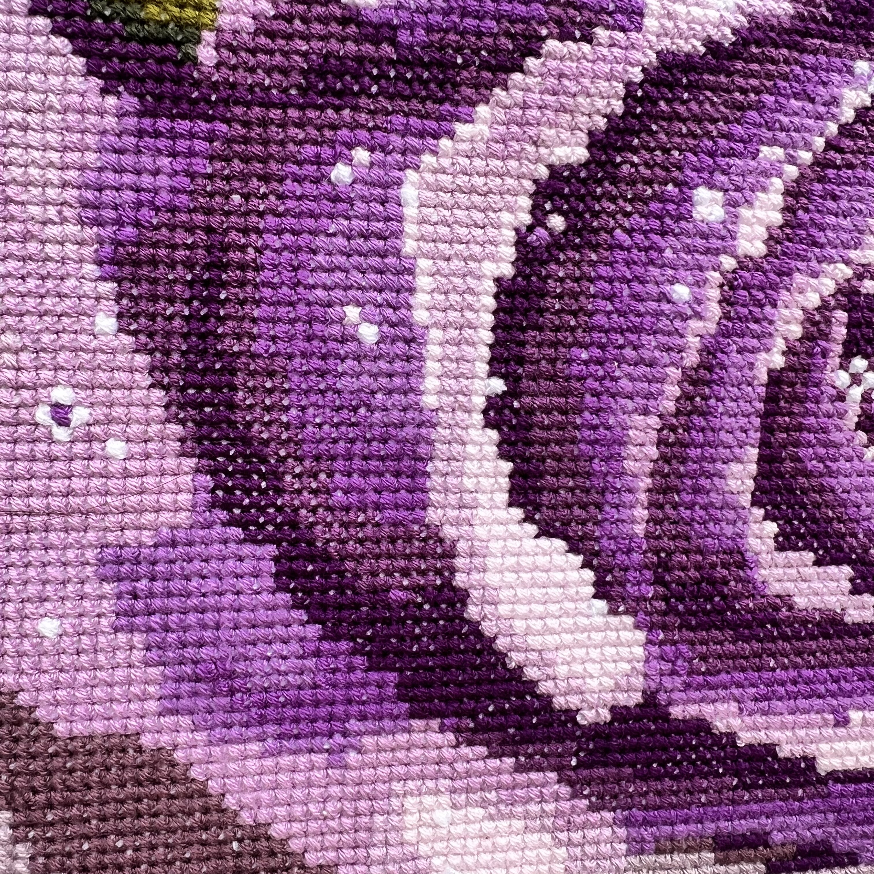 纯手工绣好的十字绣成品新款一生一世玫瑰花紫色红色蓝色结婚小幅,淘宝优惠券,粉丝福利购,淘宝优惠卷