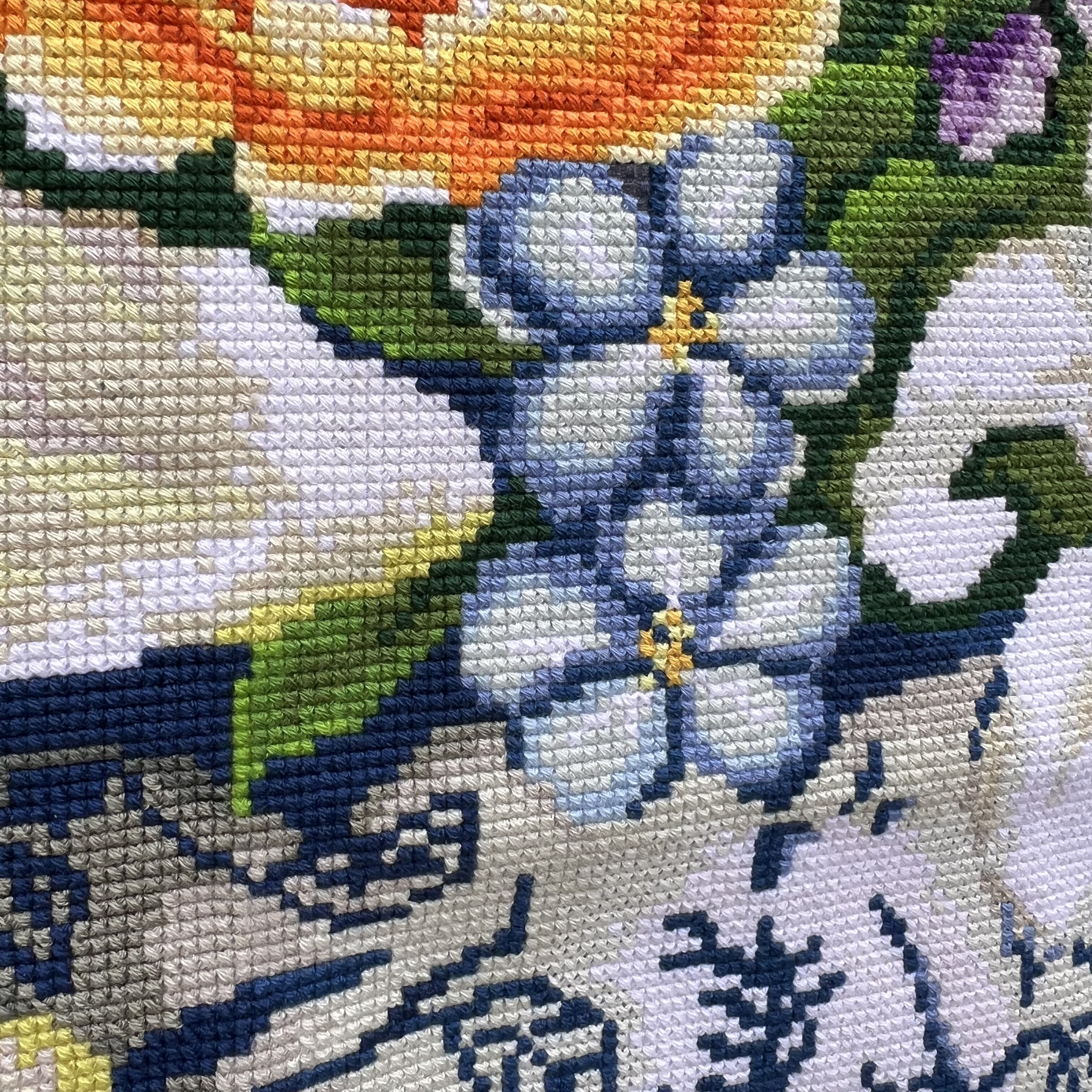 3D纯手工绣好的十字绣成品新款香水百合花瓶简约现代客厅走廊挂画,淘宝优惠券,粉丝福利购,淘宝优惠卷