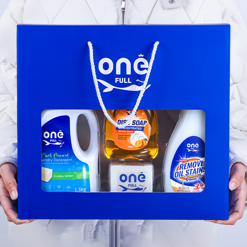 德国onefull美鱼妈妈海的礼物家庭洗护套装礼盒清洁四件套伴手礼