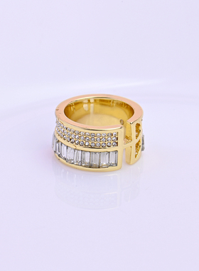 镂空设计轻奢小众百搭潮流戒指女