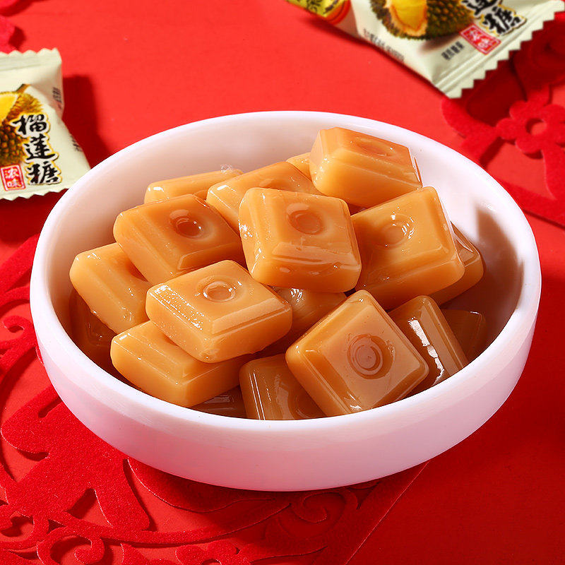 徐福记榴莲糖正宗散装特浓泰国硬糖 拙言优选食品糖果