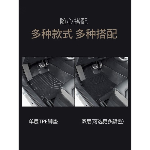 适用宝马1系脚垫全包围专用一系118/120i汽车内饰用品改装TPE地垫 - 图2