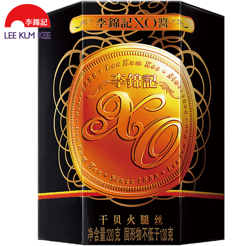 李锦记XO酱80g220g港式烤肉拌面酱干贝火腿丝鲜虾车仔面火锅蘸料-图0