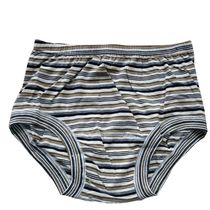 Combed Cotton Colored Strips Pure Cotton Monarch 13158 Underpants Dad Grandpa Old Age Comfortable Skin-knickers
