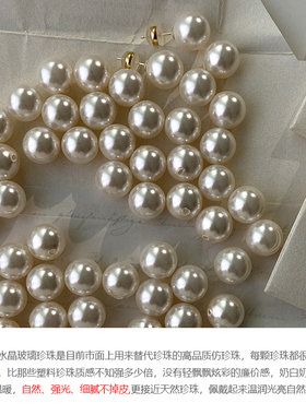 HYACINTH复古施家珍珠女耳钉