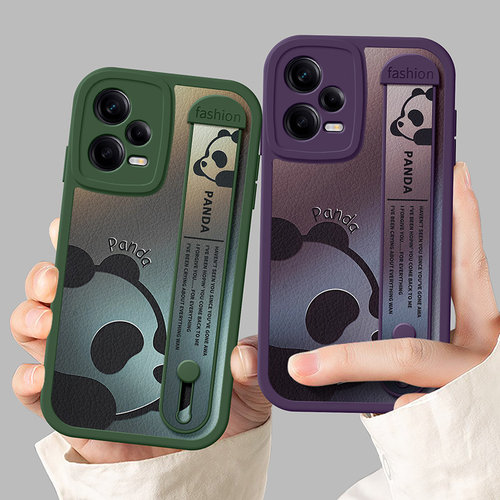 imobile适用于红米Note14Pro手机壳K80渐变K70小熊猫Note12turbo腕带13支架K50电竞K40S女款K60至尊纪念版11E - 图1