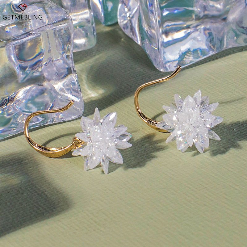 get me bling冰花韩国气质网红耳环 GetMeBling海外耳环