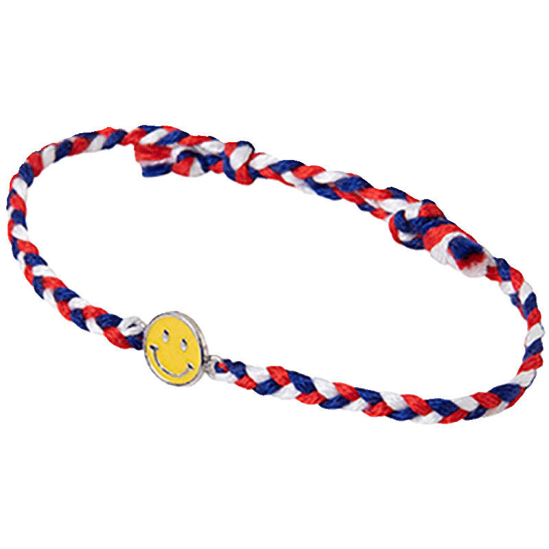 get me bling正品编织女笑脸手绳 GetMeBling海外手链
