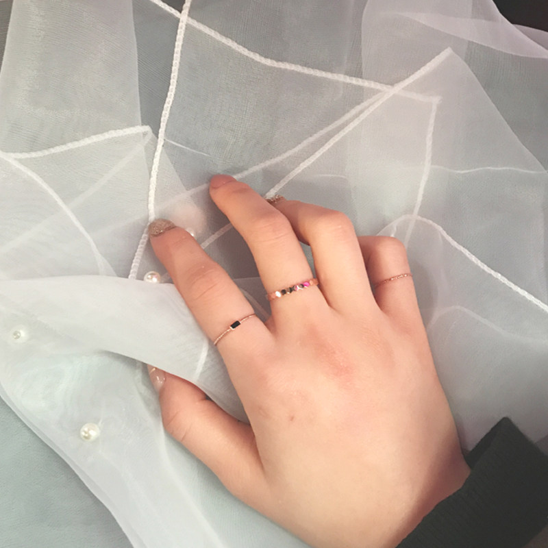 女ins潮get me bling正品韩国戒指 GetMeBling海外戒指/指环