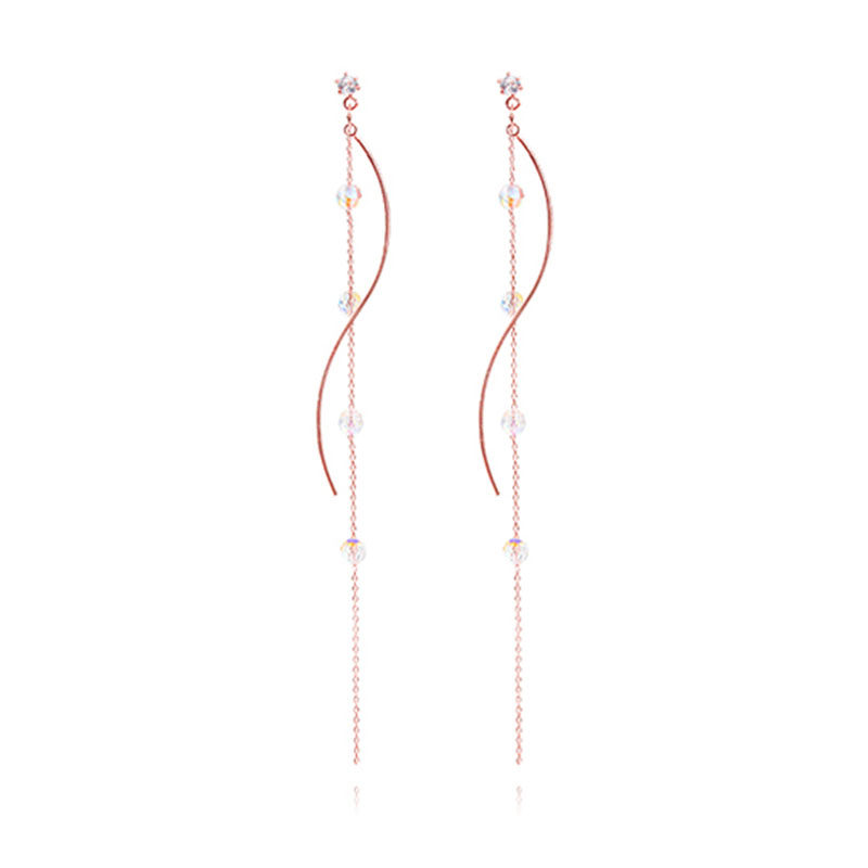 get me bling正品流苏超仙网红耳环 欧派亿奢汇海外耳钉