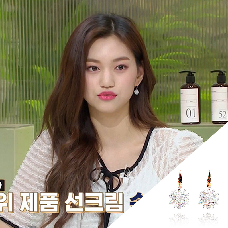 get me bling冰花允儿同款雪花耳坠 欧派亿奢汇海外耳环