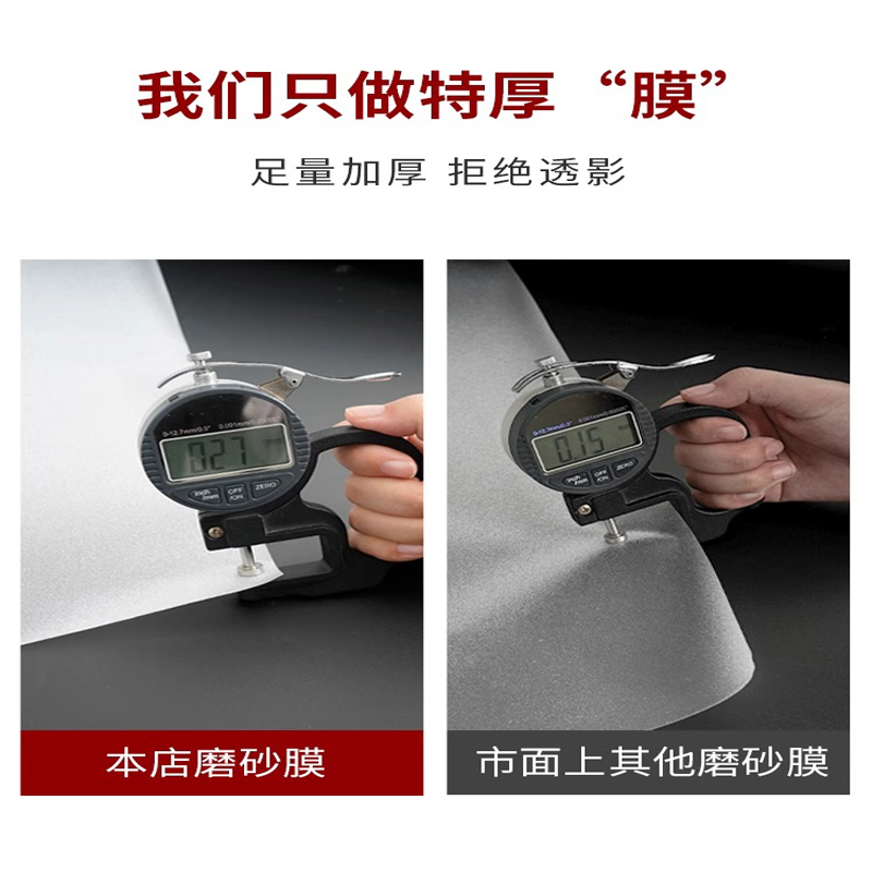 贴在玻璃上的贴纸隐私窗户贴膜防窥不透明静电免胶磨砂贴膜防窥视 - 图0