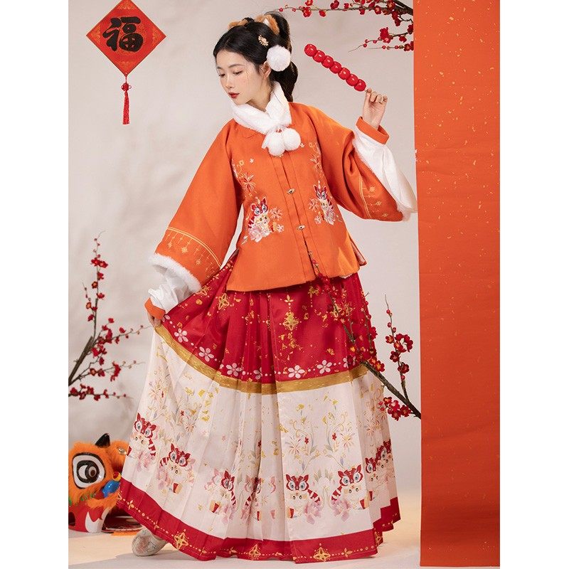 凰呈祥【虎迎新春】原创中国风汉服 凰呈祥汉服