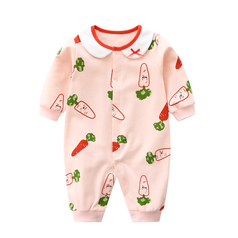春秋装连体衣服新生儿女宝宝哈衣 善婴坊连身衣/爬服/哈衣