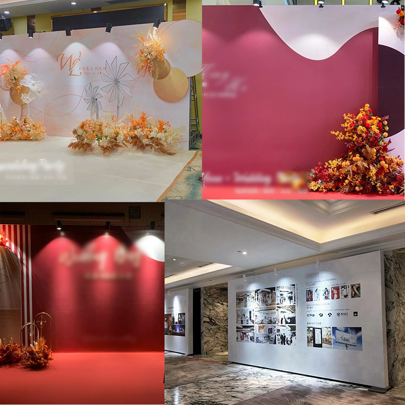 led展会射灯长杆伸缩长臂展览灯桁架广告喷绘画展婚庆串联夹子灯,淘宝优惠券,粉丝福利购,淘宝优惠卷