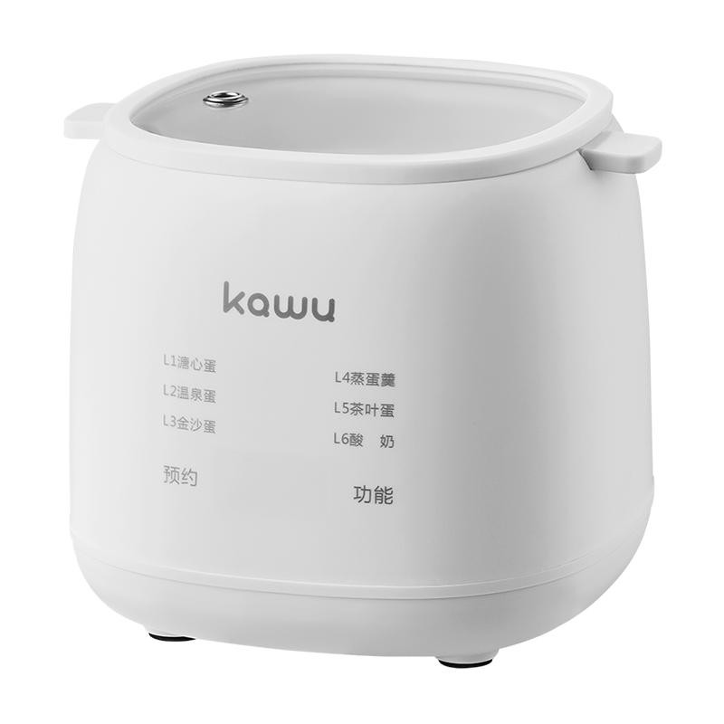 kawu煮蛋器蒸蛋器多功能自动断电家用迷你早餐机定时预约煮蛋神器 - 图3