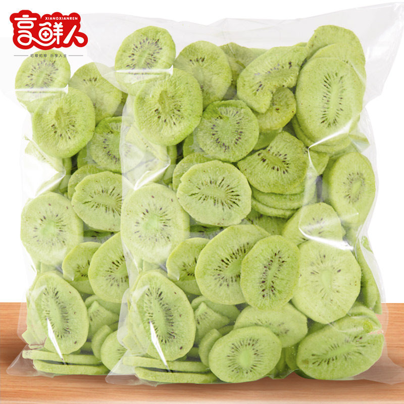 猕猴桃脆片500g散装脱水奇异果干 国健食品专营蔬果干/混合冻干/混合果干