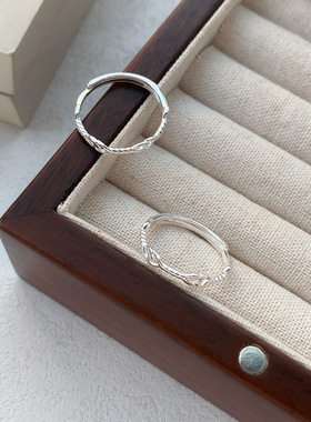 HANXINSTUDIOS999足银戒指女