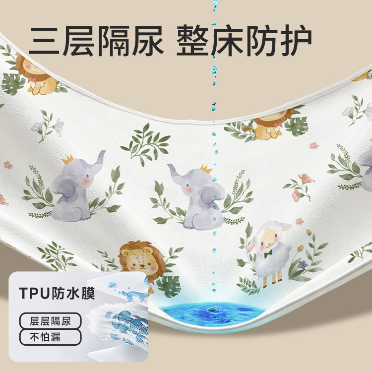 Infant and toddler large size sheets, changing pads and fitted sheets for summer