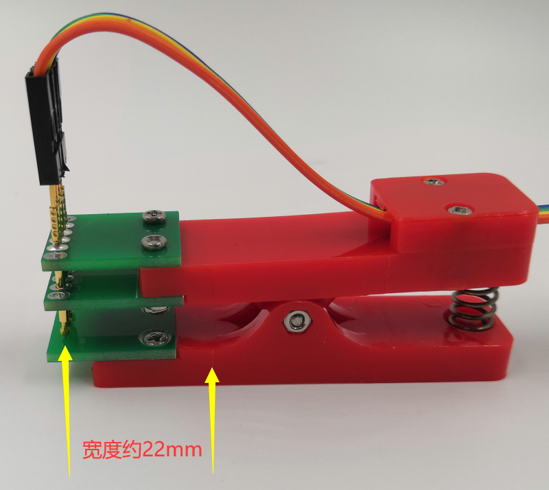 测试架PCB 夹子 治具夹具探针下载程序编程烧录夹具2.54 2.0 1.27 - 图1