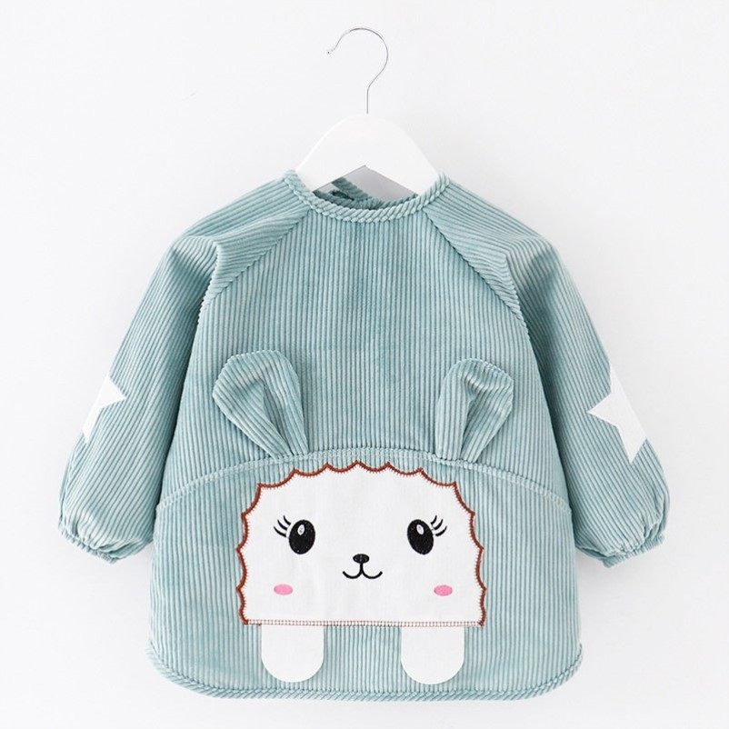 围兜防水秋冬包衣纯棉秋冬罩衣长袖防脏大童儿童反穿衣宝宝中大童,淘宝优惠券,粉丝福利购,淘宝优惠卷