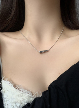 欧美简约气质金属项链ins风潮流