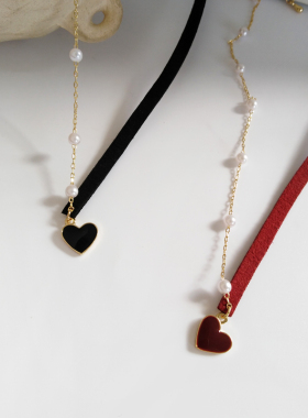 百搭不对称条式唯美显白学生项链