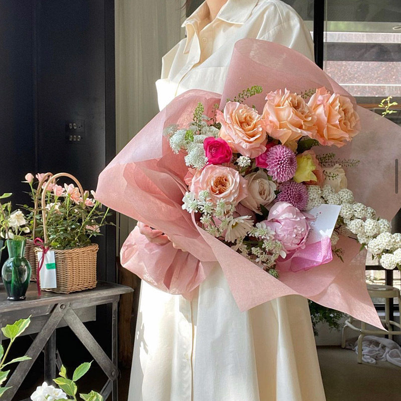 大尺寸牛奶棉鲜花包装纸纯色防水云朵棉包花束内衬纸花艺店资材料,淘宝优惠券,粉丝福利购,淘宝优惠卷