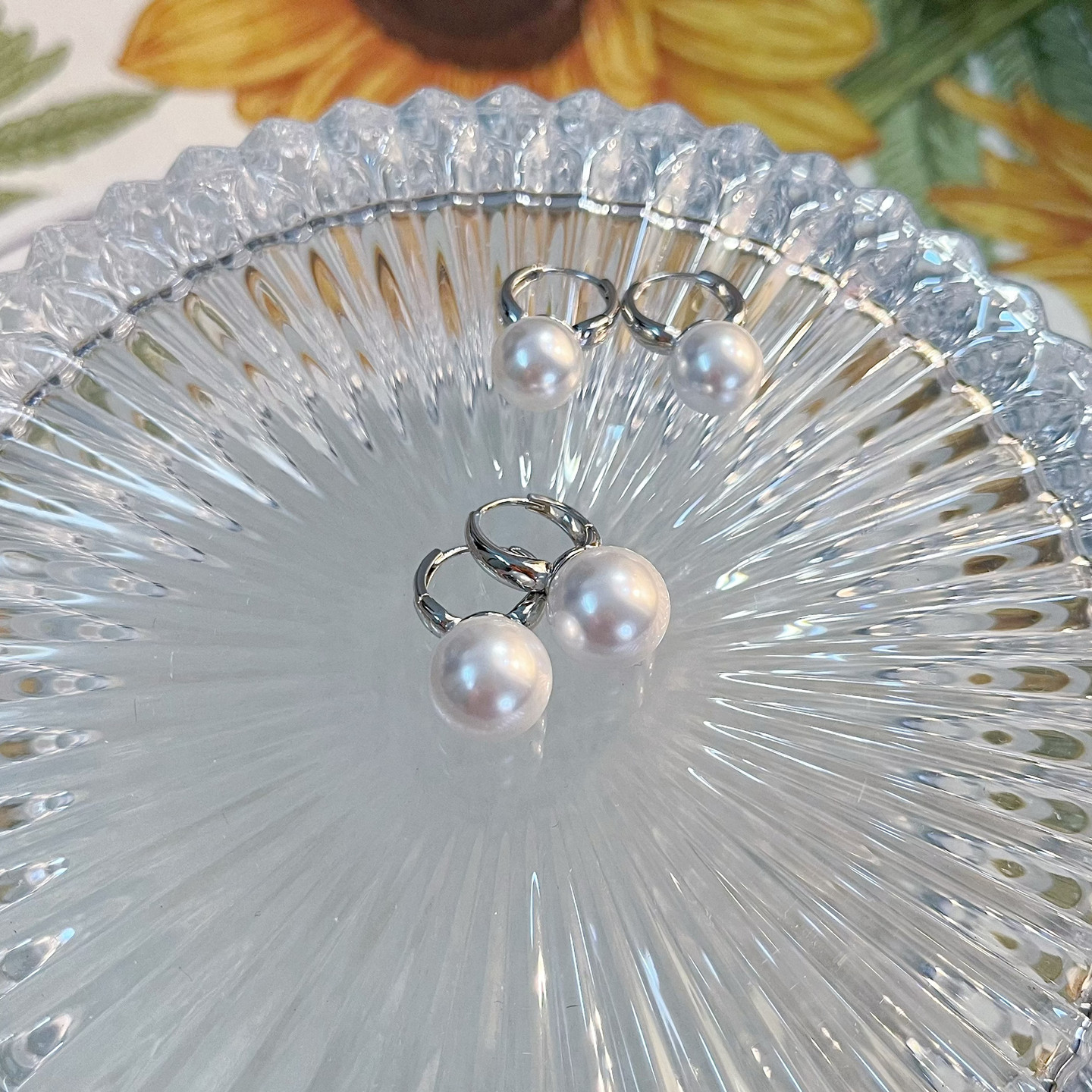 925银经典深海澳母贝澳白色珍珠水桶耳钉女名媛法式复古耳钉新潮,淘宝优惠券,粉丝福利购,淘宝优惠卷