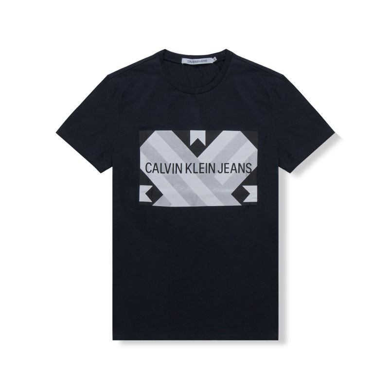 calvin klein夏季男士休闲圆领t恤 尚一海外T恤