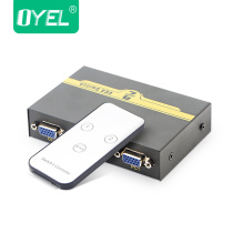 VGA switcher two-in-out 2-in-1 out-of-computer film display converter shareware with remote control 1