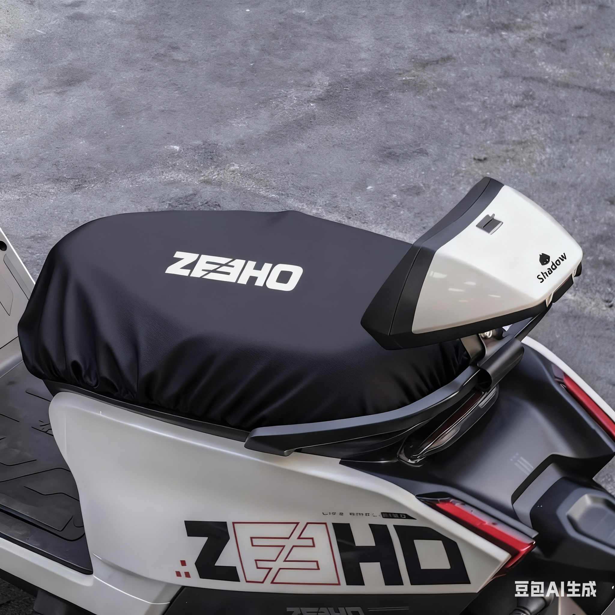 适用极核电动车坐垫套AE4/AE5/AE6/AE7防晒隔热防尘防水防刮座套 - 图1