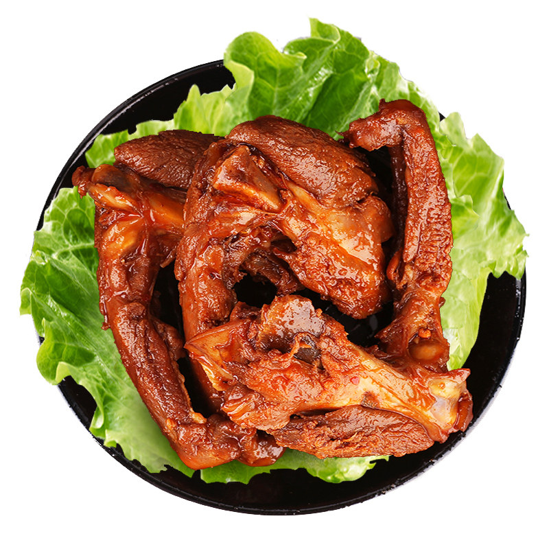 【萌妖小厨】a香辣鸭锁骨四川特产 萌妖小厨鸭肉零食