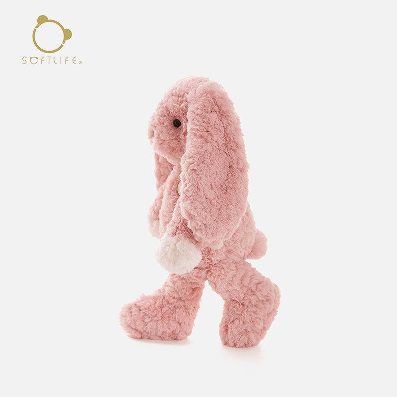 softlife毛绒玩具小兔子女孩公仔 softlife毛绒布艺类玩具