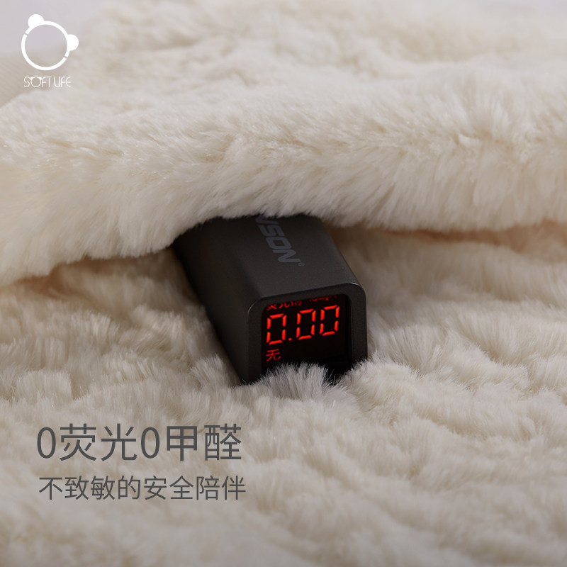 softlife婴儿玩偶白色兔子毛绒玩具 softlife毛绒布艺类玩具