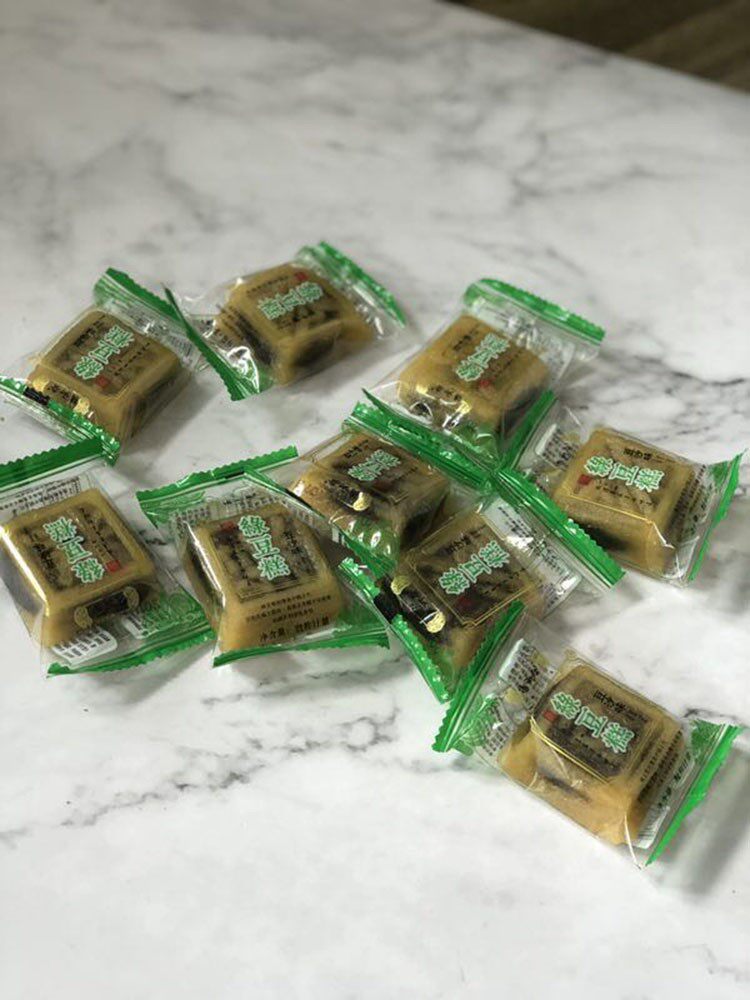 散装老式夹心豆沙/芝麻馅绿豆糕 恰奇零传统糕点