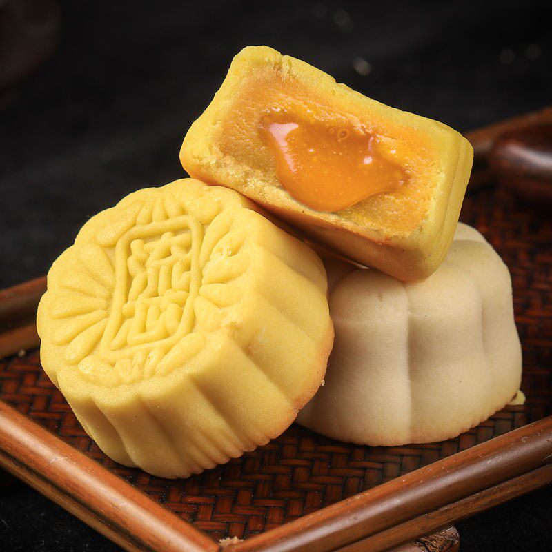 流心冰皮6种口味冰皮中秋*小月饼 恰奇零月饼