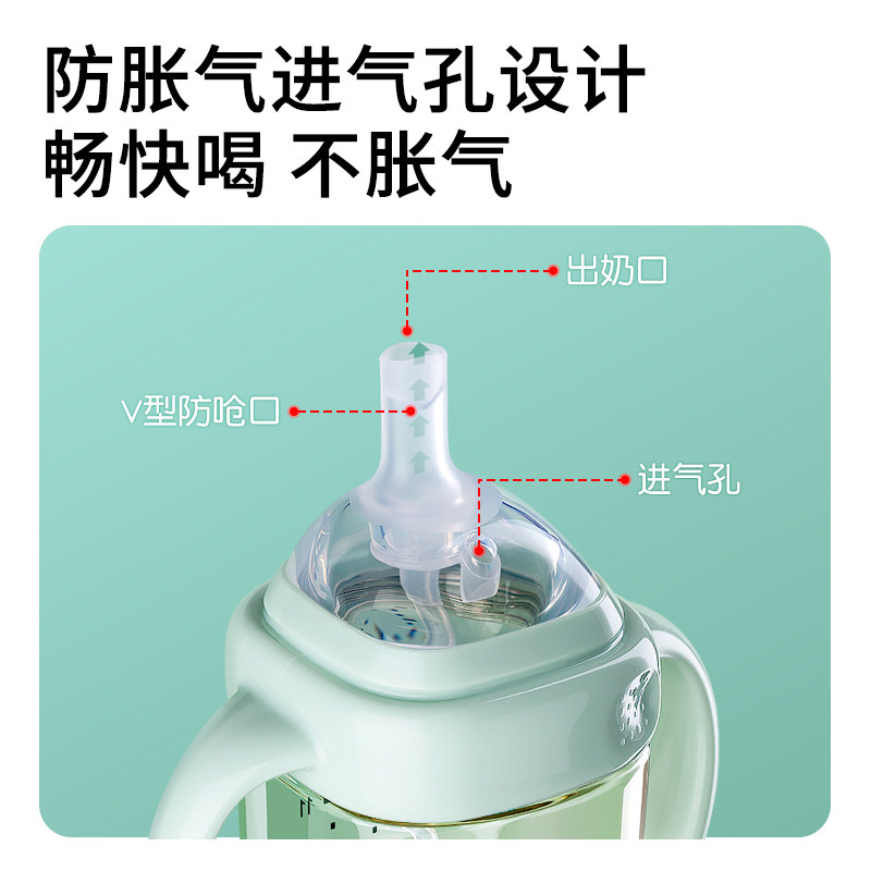 新款50方形奶瓶专用奶嘴柔软硅胶奶嘴护齿吸嘴吸管配件,淘宝优惠券,粉丝福利购,淘宝优惠卷