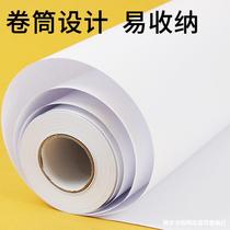 Childrens giant graffiti graffiti large painting paper long paper painting super-long white paper whole roll blank white baby elementary school