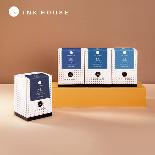 INKHOUSE墨水屋 诗经系列染料彩墨  30ml 绘画书法通用 高饱和度  蘸水笔钢笔毛笔可用  非碳素墨水 - 图0
