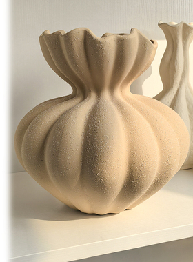 LIVETAIins侘寂风陶瓷花瓶装饰品