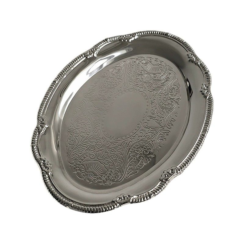 LIVETAI轻奢ins风电镀银盘子高颜值水果甜品收纳盘精致下午茶餐具,淘宝优惠券,粉丝福利购,淘宝优惠卷