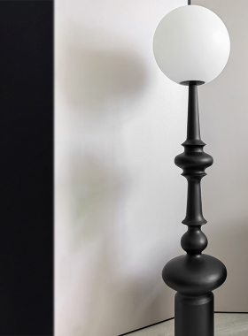 LIVETAI高颜值中古罗马柱落地灯