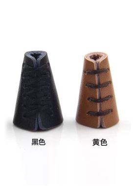 卫衣帽子绳子卡扣抽绳绳衣服绳头包扣装饰扣带子皮扣子帽绳配件腰